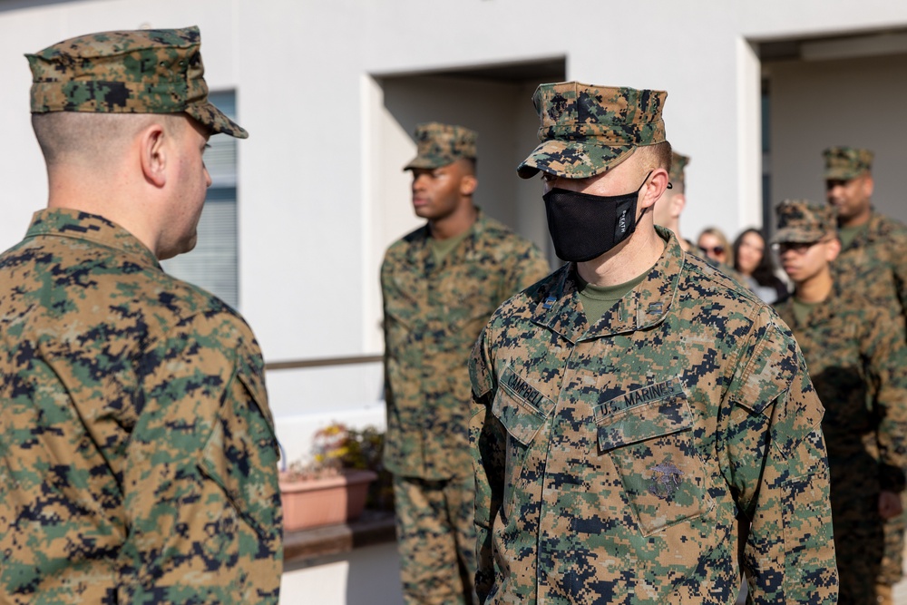 Generating connection: US Marine captain receives community award