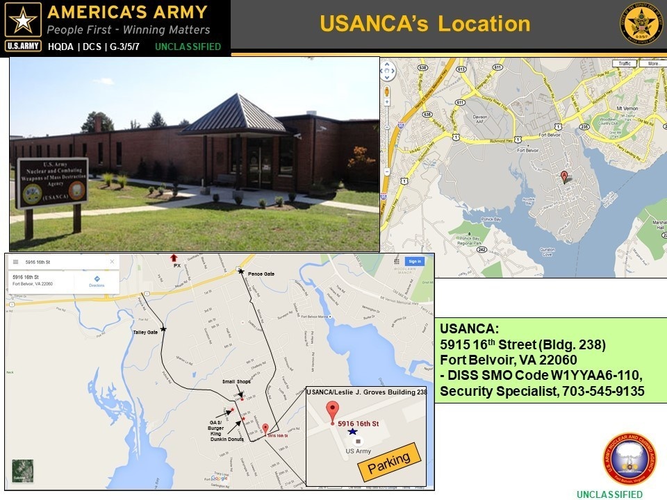 USANCA's Location