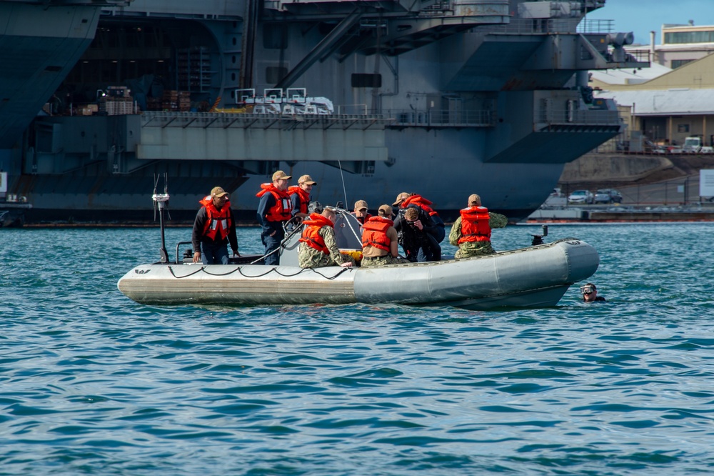 Sailors Serve Aboard USS Carl Vinson (CVN 70)