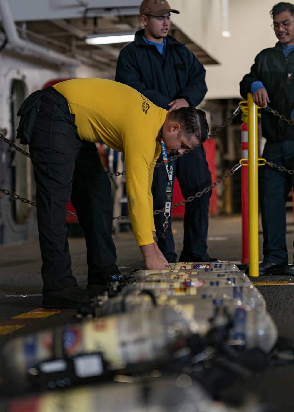 Sailors Serve Aboard USS Carl Vinson (CVN 70)