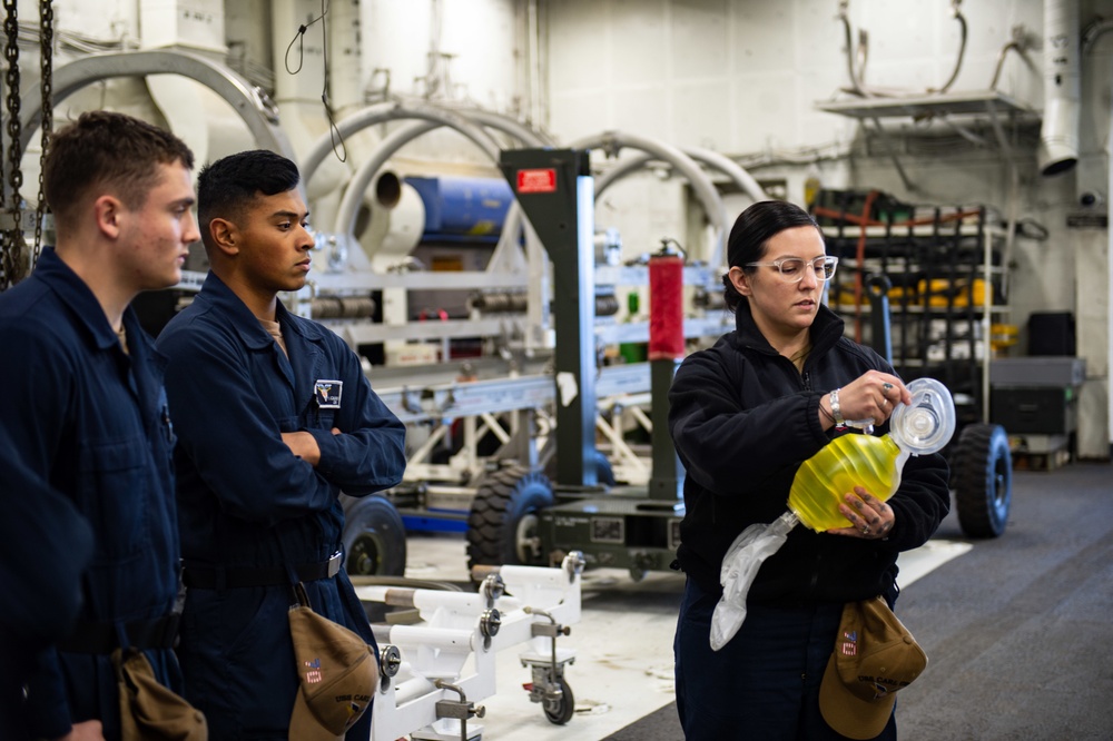 Sailors Serve Aboard USS Carl Vinson (CVN 70)