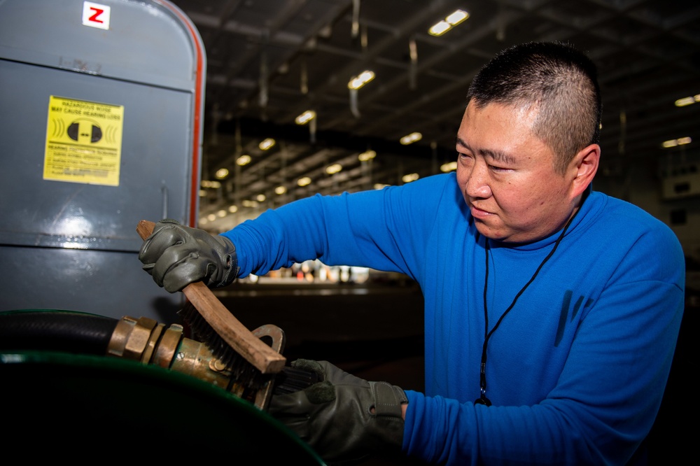 Sailors Serve Aboard USS Carl Vinson (CVN 70)