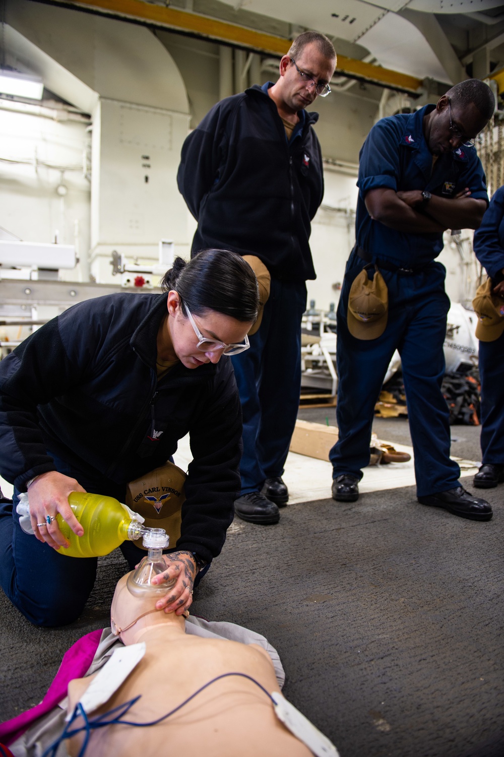 Sailors Serve Aboard USS Carl Vinson (CVN 70)