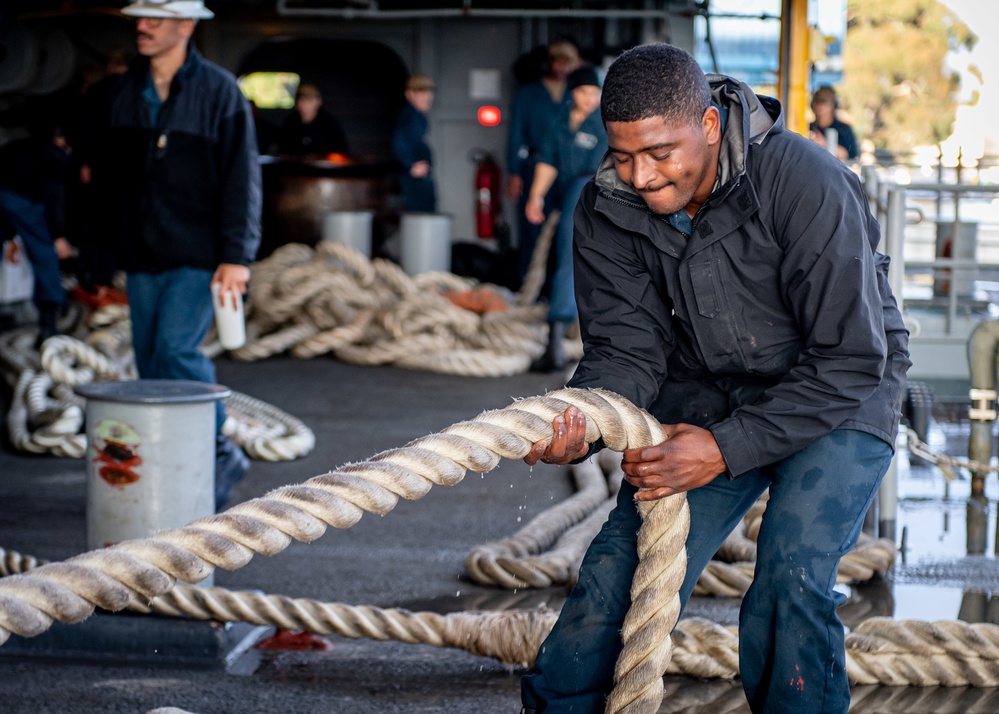 Sailors Serve Aboard USS Carl Vinson (CVN 70)