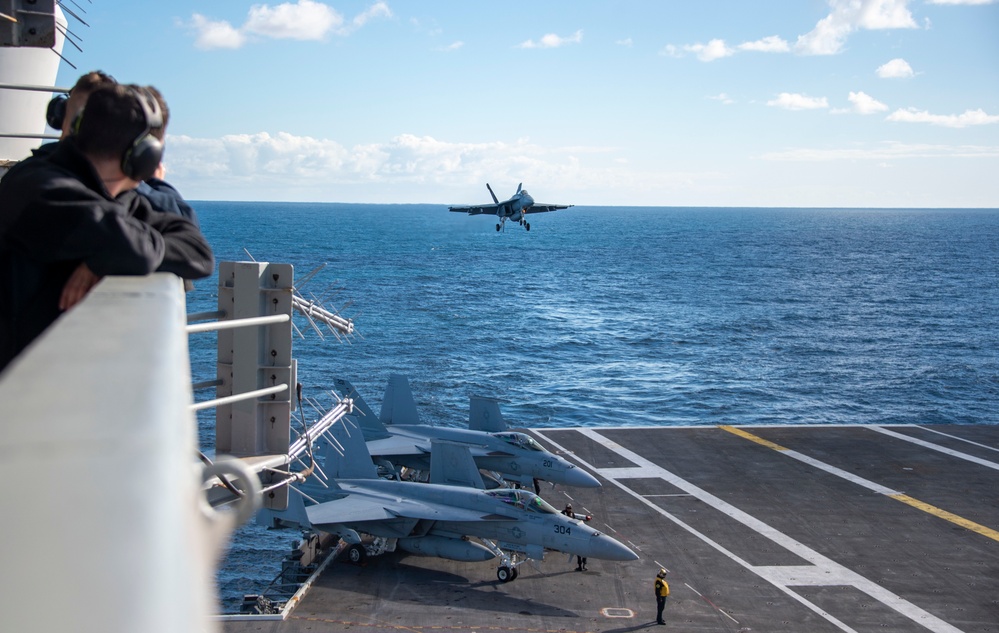 Sailors Serve Aboard USS Carl Vinson (CVN 70)