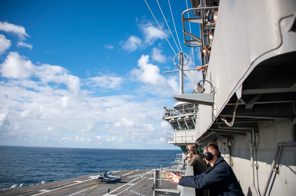 Sailors Serve Aboard USS Carl Vinson (CVN 70)