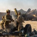 Bravo Battery, 1st Battalion, 134th Field Artillery Regiment, 37th Infantry Brigade Combat Team, Ohio Army National Guard Conduct an operational rehearsal exercise of the M119 Howitzer