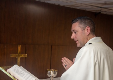 Sailor Performs Blessing