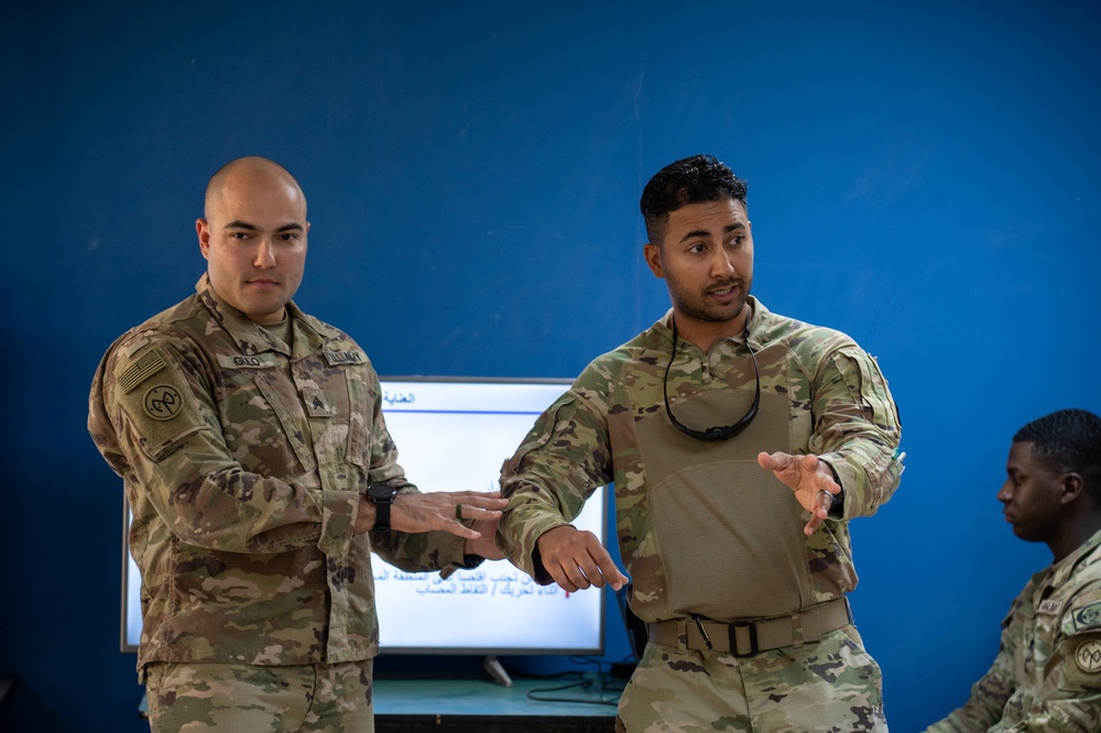 PSAB Soldiers - RSLF Conduct Integrated TCCC Training