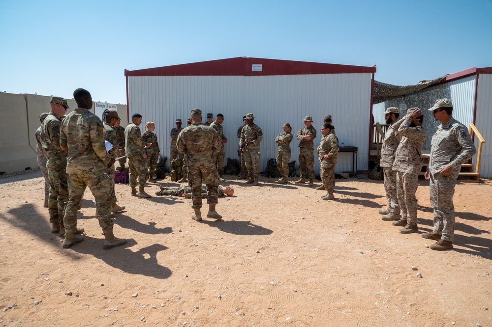 PSAB Soldiers - RSLF Conduct Integrated TCCC Training