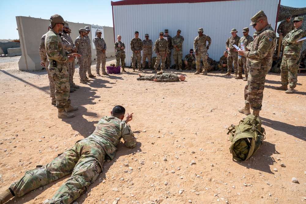 PSAB Soldiers - RSLF Conduct Integrated TCCC Training