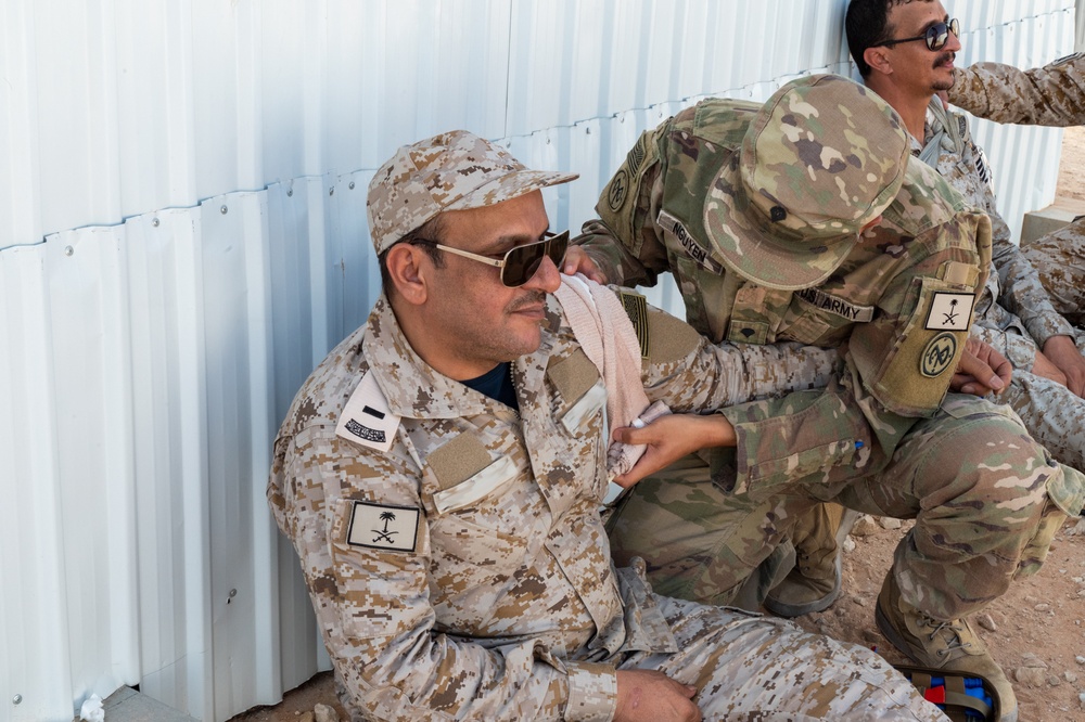PSAB Soldiers - RSLF Conduct Integrated TCCC Training