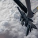 F-15s fly high with KC-135