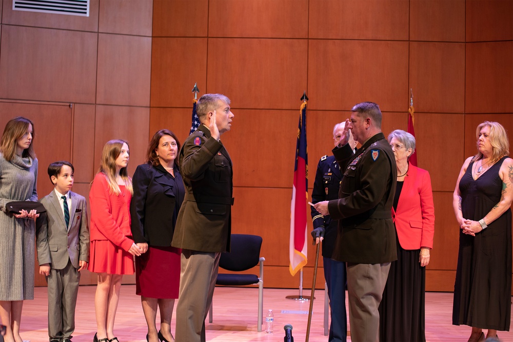 New Year, New Star. NC Guard Leader Promoted to Brigadier General