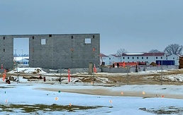 January 2023 construction operations of $11.96 million transient training brigade headquarters at Fort McCoy