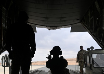 HC-130J, AC-130 perform FARP exercise in CENTCOM AOR