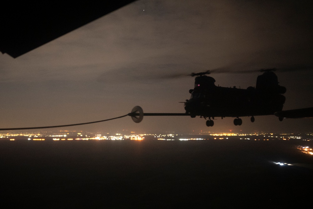 MH-47 Chinooks perform HAAR mission in CENTCOM AOR