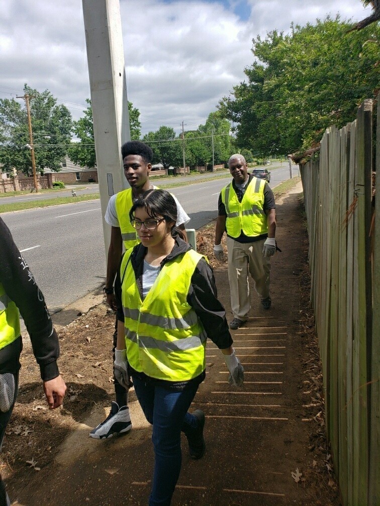 Army JROTC Kirby High School Community Service