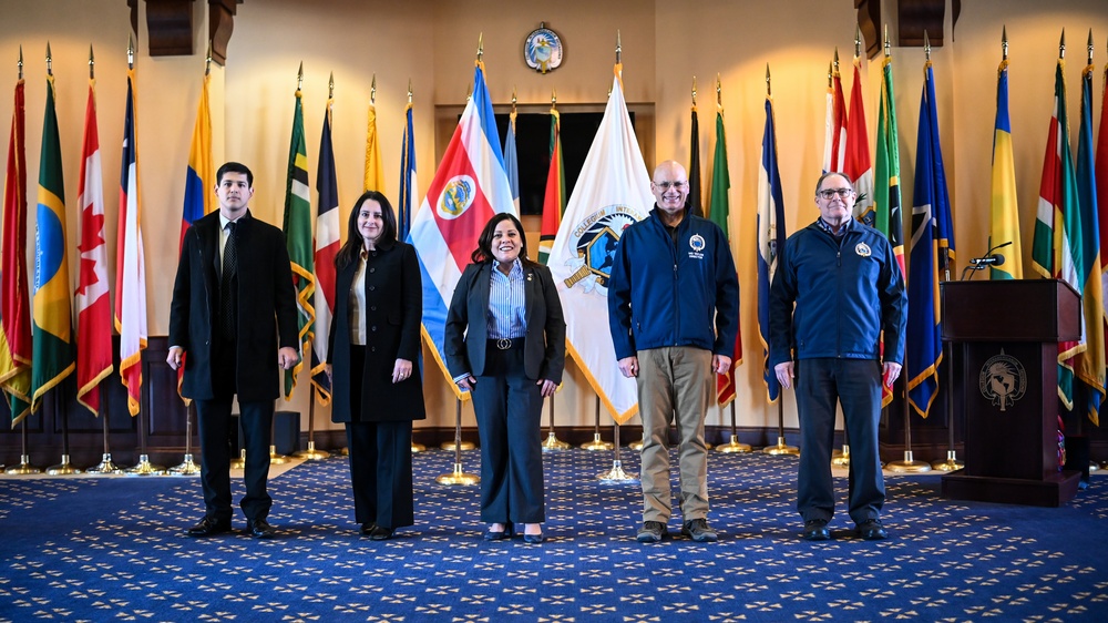 Costa Rican OAS Ambassador Visits the IADC 