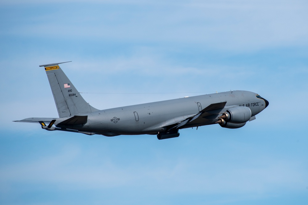 171st KC-135 Take Off