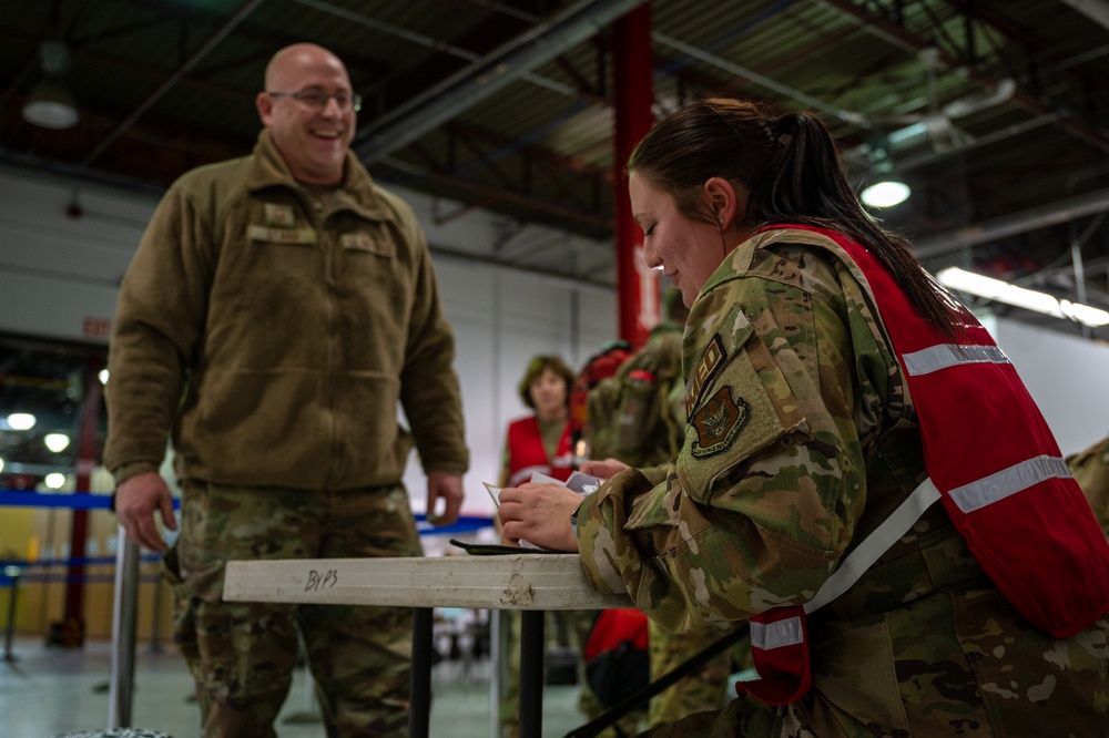 NFARS Airmen undergo stations in personnel deployment line