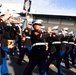 West Coast band Marines march in 2023 Rose Parade