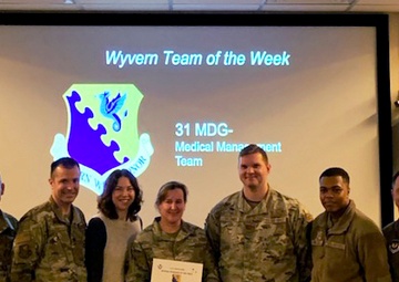 Wyvern Warrior Team of the Week: 31st MDG Medical Management