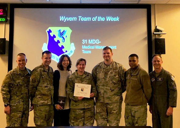 Wyvern Warrior Team of the Week: 31st MDG Medical Management