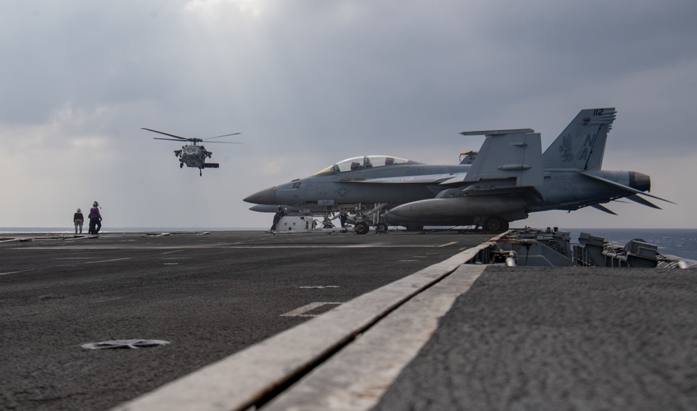 Nimitz Conducts Flight Operations