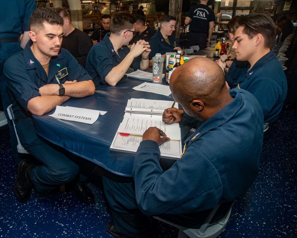 Sailors Attend Enlisted Surface Warfare Specialist Training