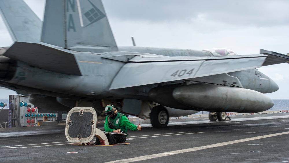 Nimitz Conducts Flight Operations