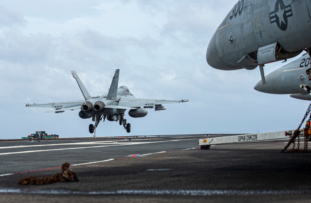 Nimitz Conducts Flight Operations