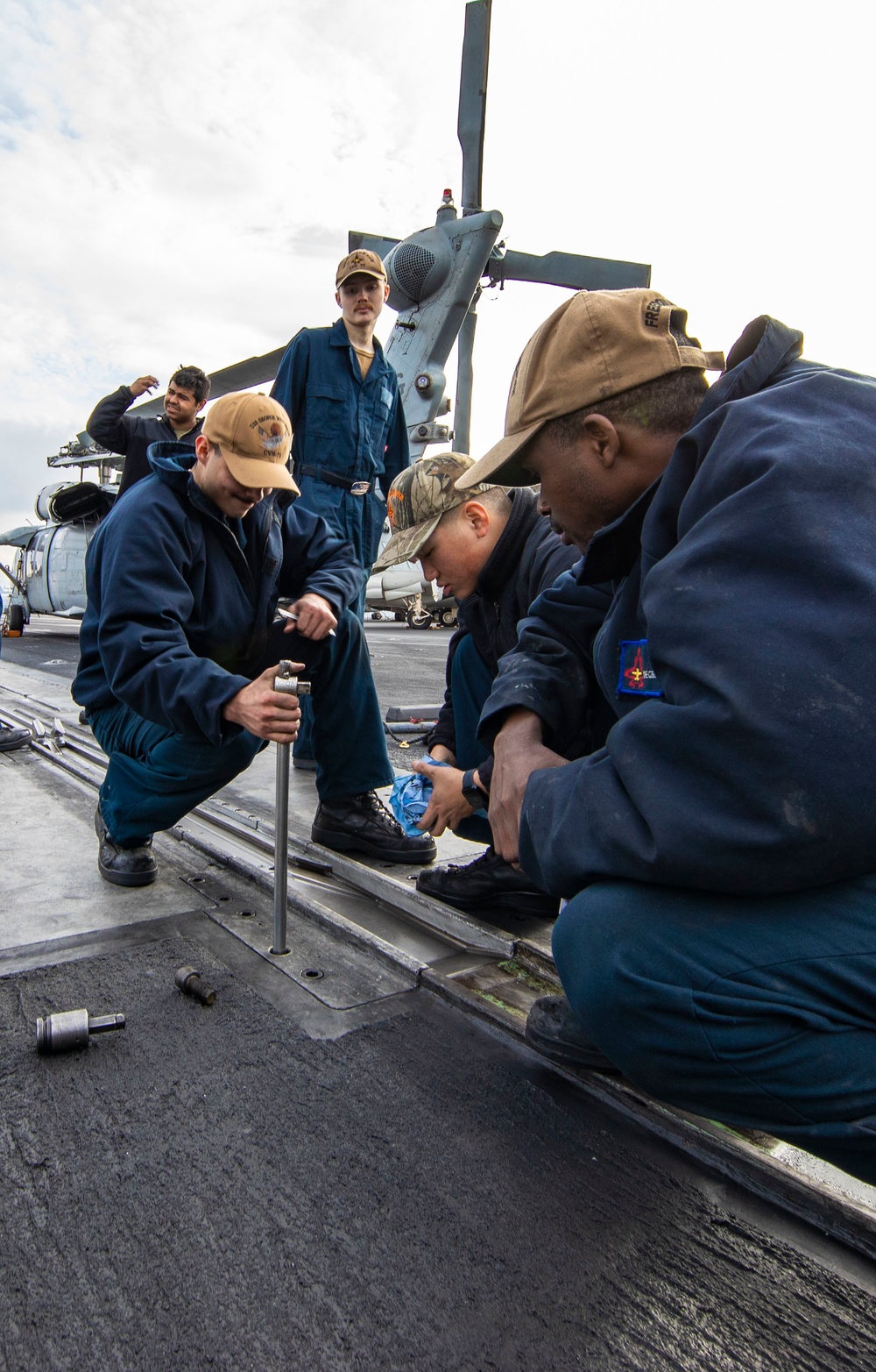 Daily Operations Aboard USS George H.W. Bush (CVN 77)