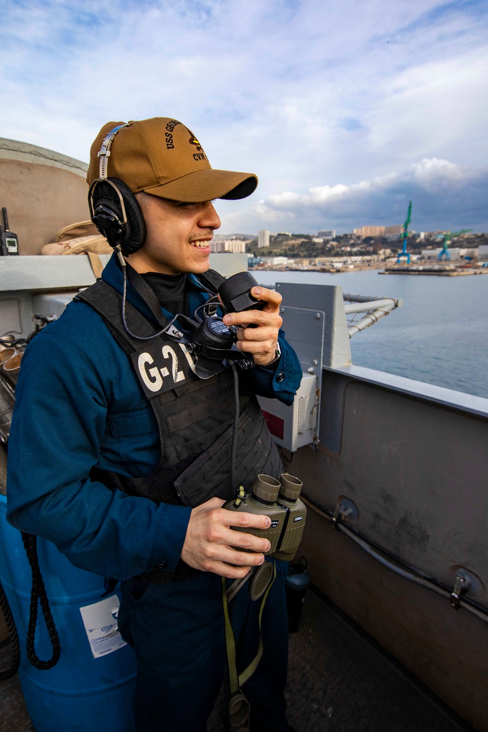 Daily Operations Aboard USS George H.W. Bush (CVN 77)