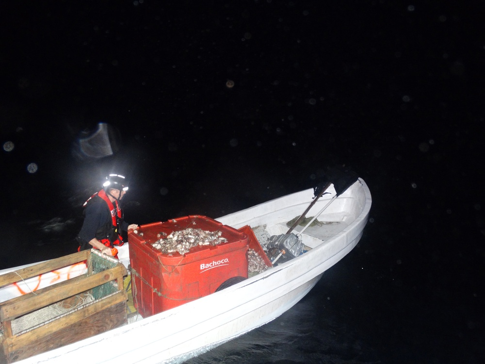 Coast Guard interdicts 5 lancha crews, seizes 590 pounds of illegal fish off Texas coast