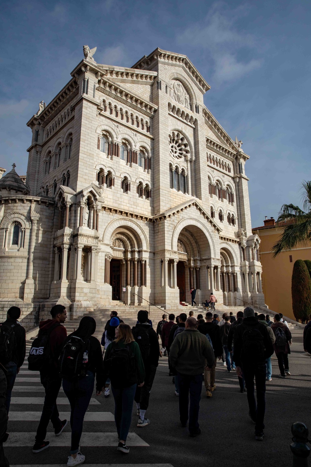 Sailors take a Morale, Welfare, and Recreation (MWR) Tour to Monaco