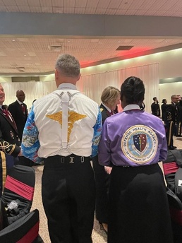 Maj. Gen. (P) Telita Crosland heads over to the Defense Health Agency