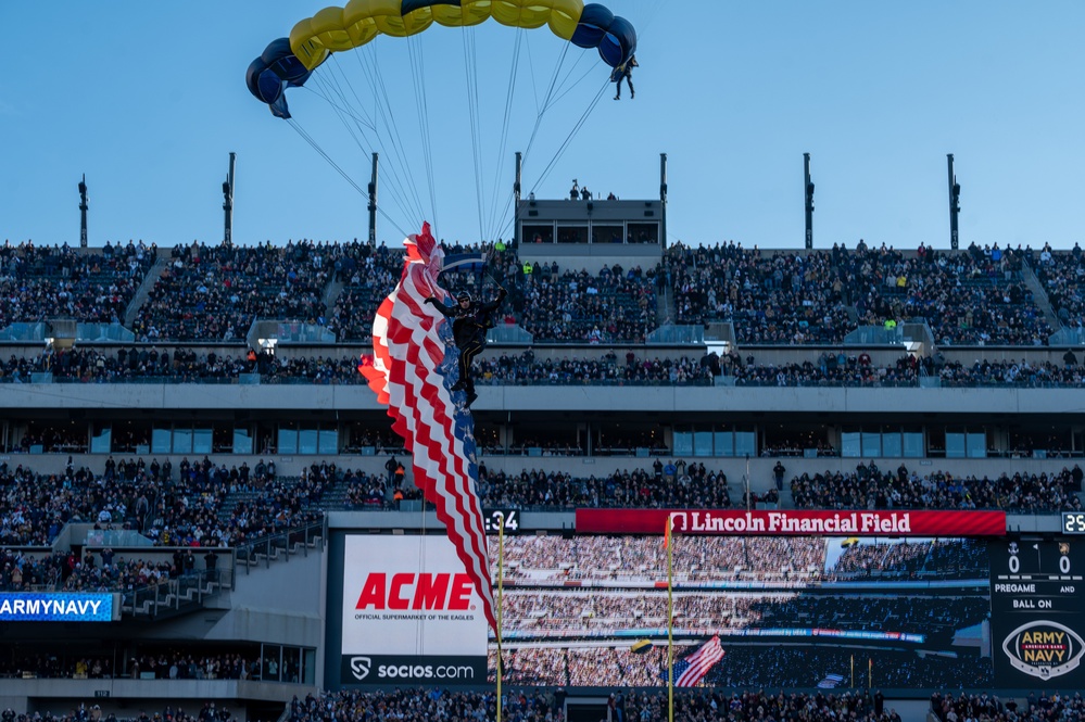The &quot;Leap Frogs&quot; at the 123rd Army-Navy Game