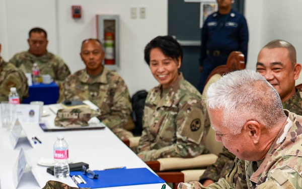 The Guam National Guard Visits the Philippines for State Partnership Program