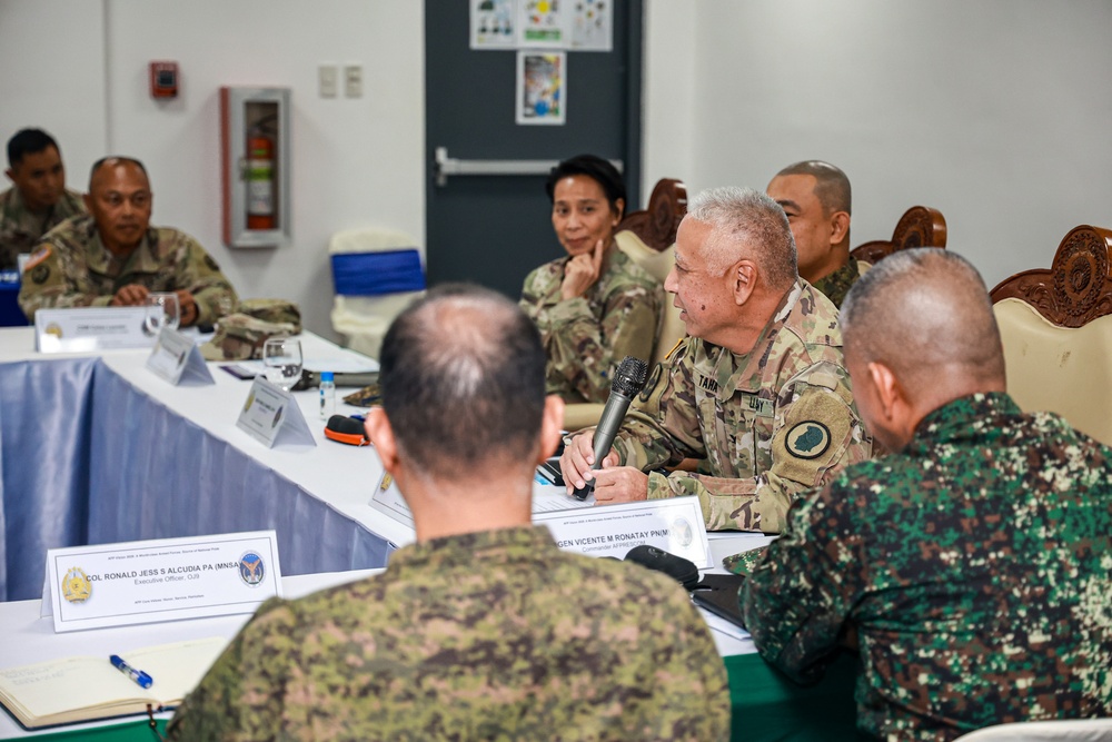 The Guam National Guard Visits the Philippines for State Partnership Program