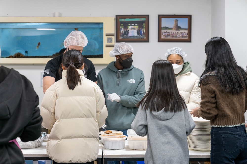 Alpha Company 304th ESB-E got a special chance to give back to the citizens of Pyeongtaek over the holiday season