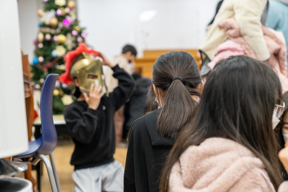 Alpha Company 304th ESB-E got a special chance to give back to the citizens of Pyeongtaek over the holiday season