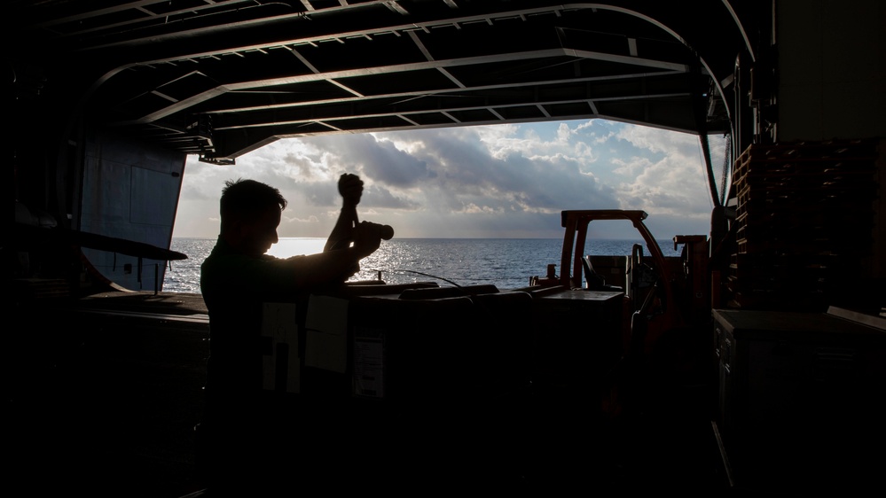 Daily Operations Aboard USS George H.W. Bush (CVN 77)