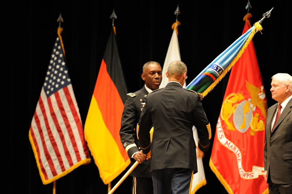 U.S. Africa Command welcomes a new leader in Gen. Carter Ham, March 2011.