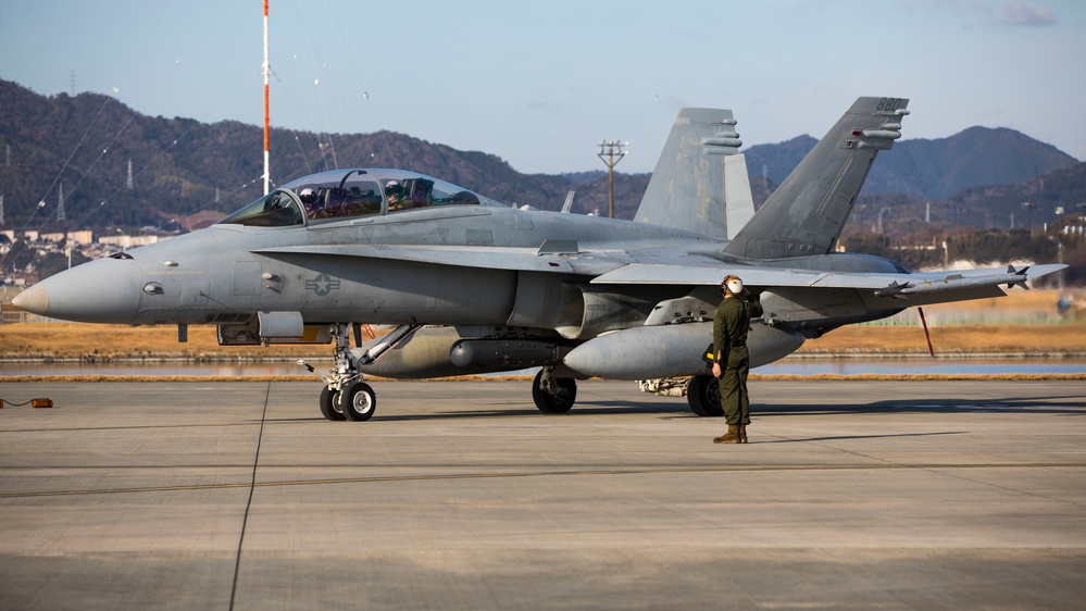 VMFA-312 and VMFA-242 Launch: Locked and Loaded