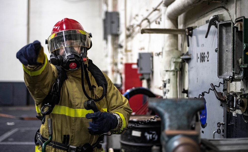 Nimitz General Quarters Drill