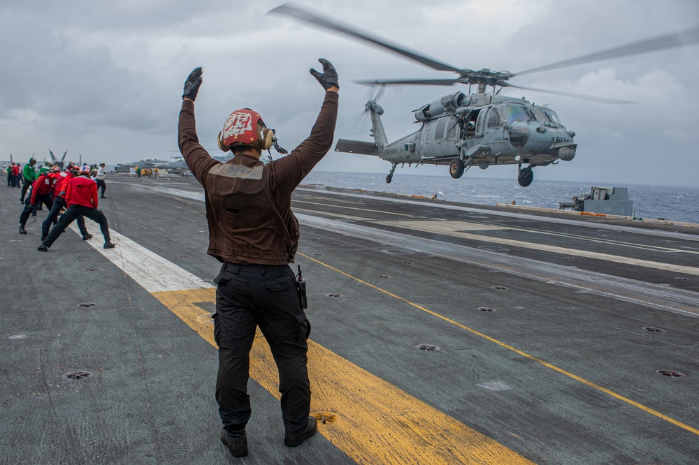 Nimitz Conducts Flight Operations