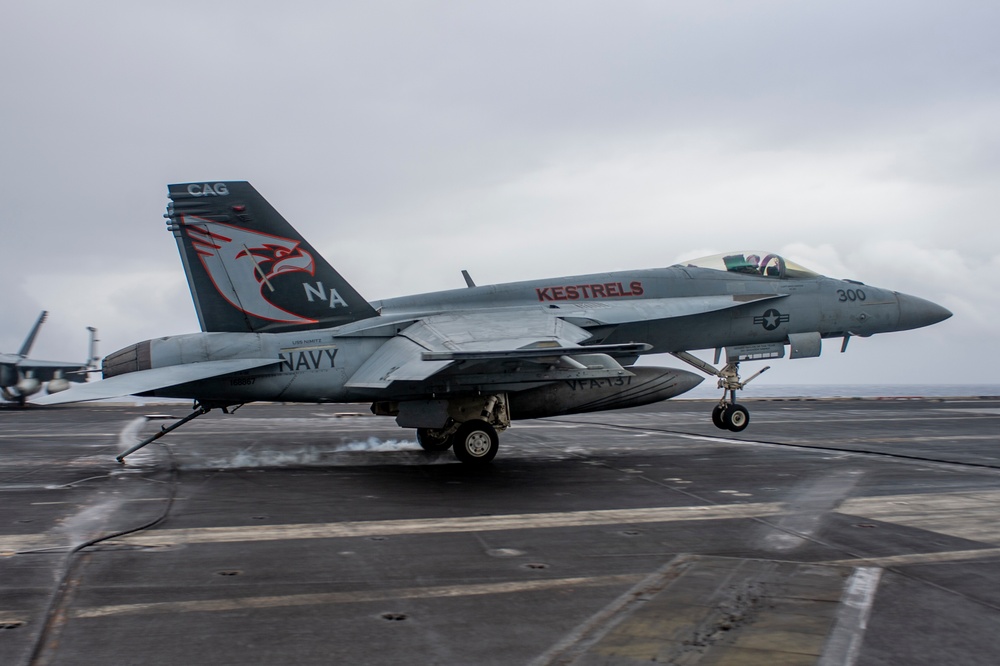 Nimitz Conducts Flight Operations