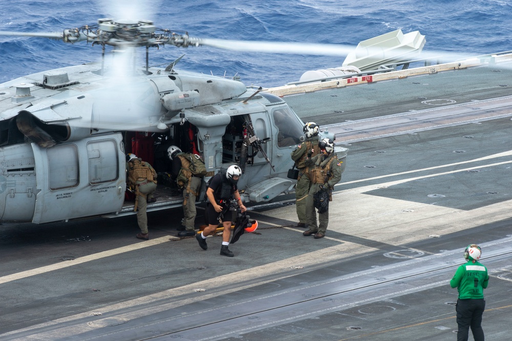 Nimitz Conducts Flight Operations