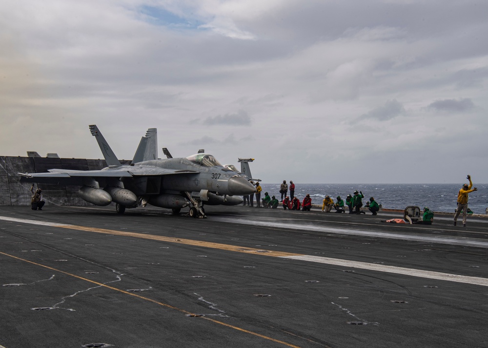 Nimitz Conducts Flight Ops